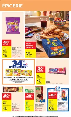 Carrefour - Prévisualisation de Bonbons HI-CHEW, Fraise, Pomme, Mangue ou Pêche, par 15, 50 g. valide à partir de 01/09/2026 | Page: 38