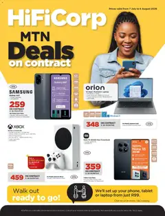 HiFi Corp specials catalogue – valid from 07/07/2026