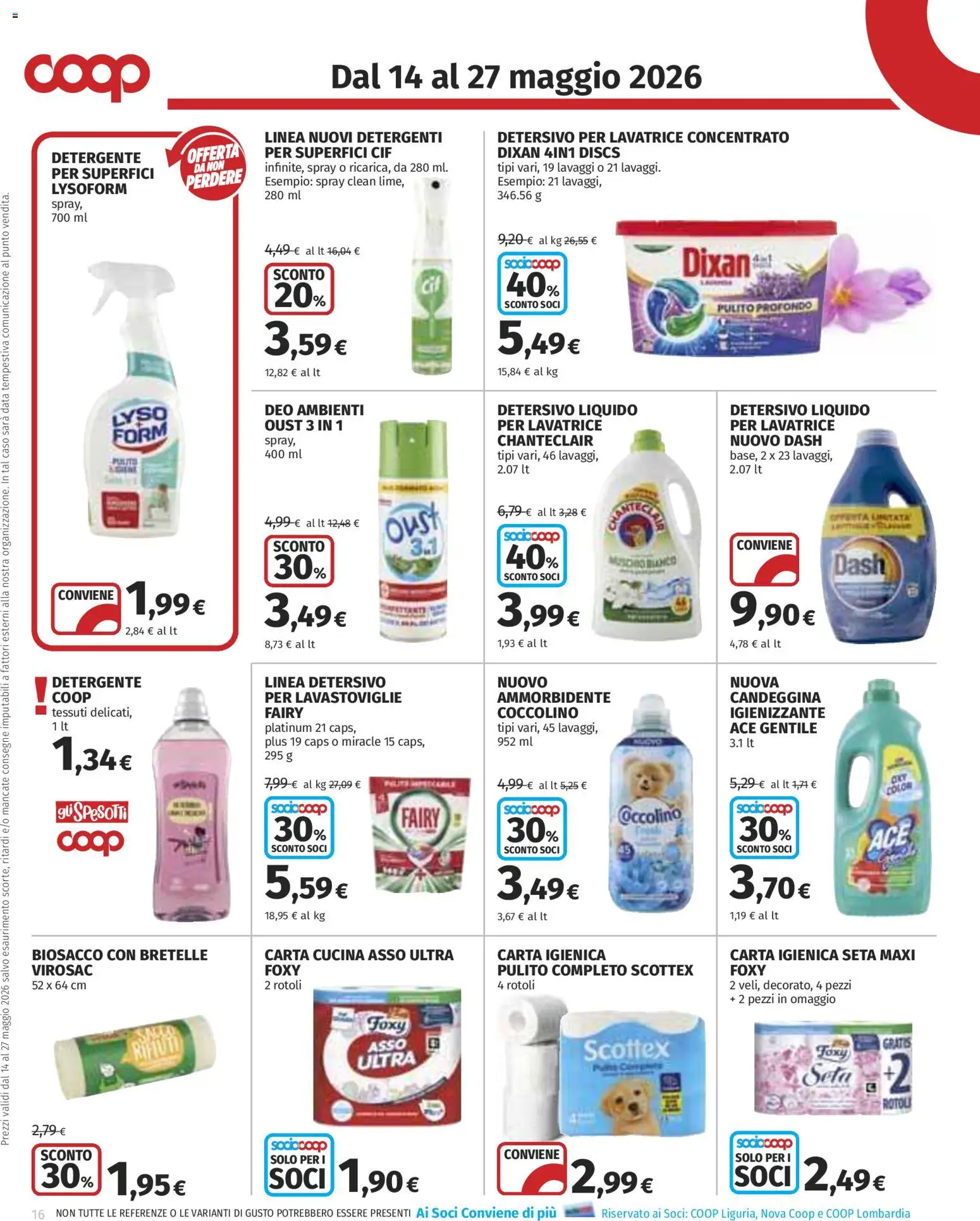 Volantino COOP del 14.05.2026 | Pagina: 16