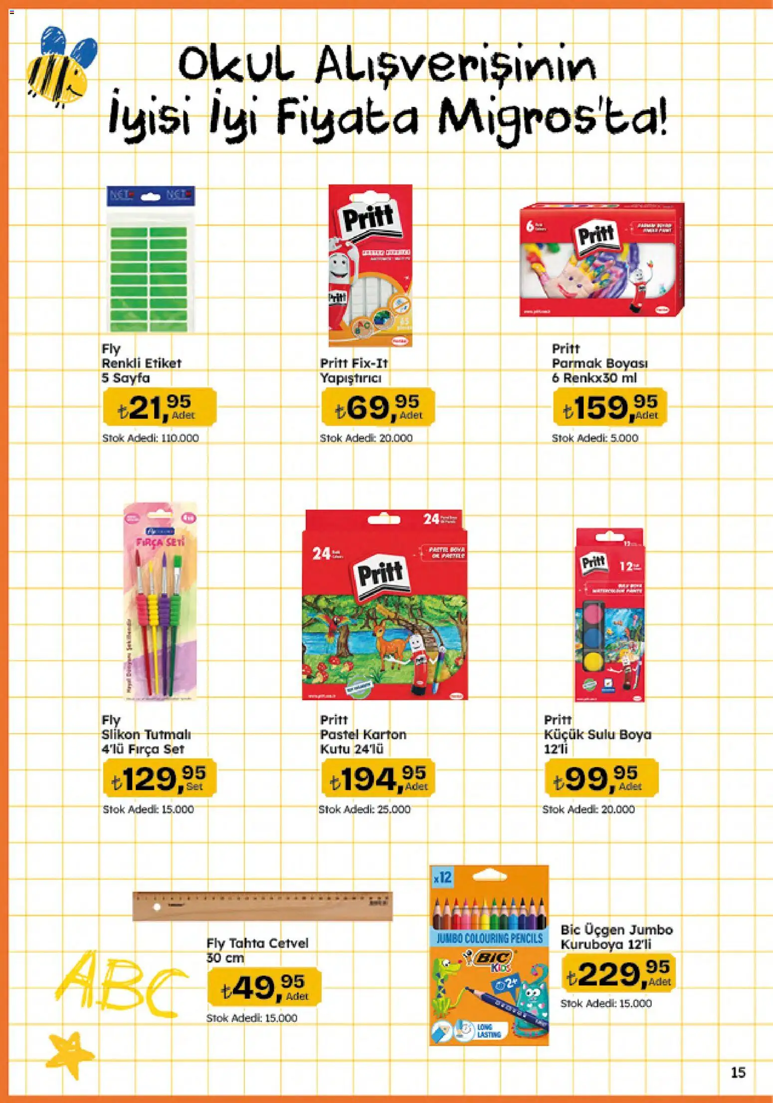 Migros Katalog - 5M Migroskop Dijital - 20 Ağustos 2026 tarihinden itibaren geçerlidir | Sayfa: 138 | Ürünler: Kutu, Cetvel, Fırça, Sulu boya