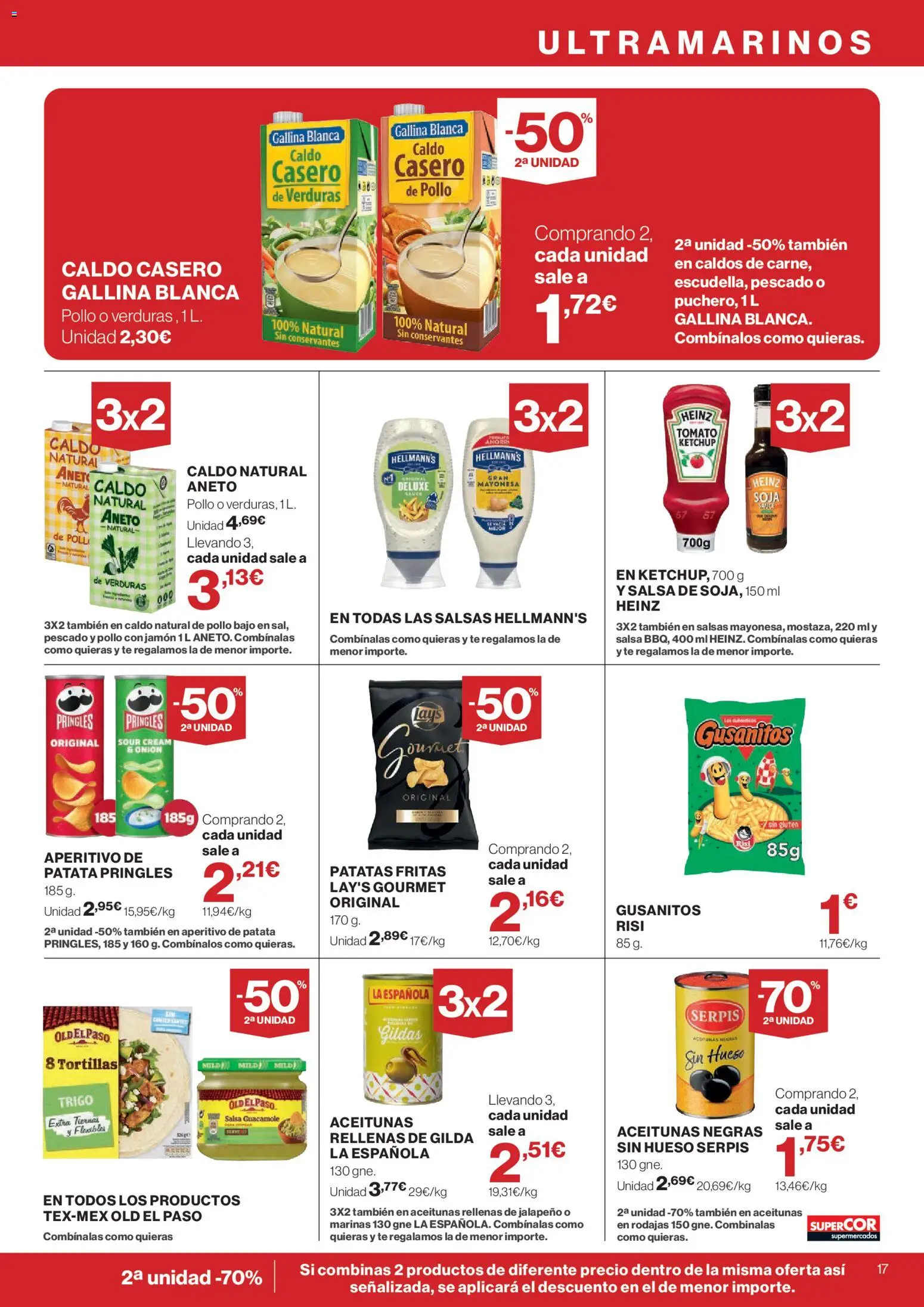 Supercor Canarias │ válido desde el 26/08/2026 | Página: 17 | Productos: Kétchup, Té, Patatas, Pollo