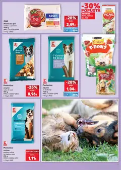 ONE Hrana za pse piletina i govedina 4x85 g, ONE Hrana za pse piletina i govedina 4x85 g - Pregled kataloga iz trgovine Kaufland, vrijedi od 30.09.2026 | Stranica: 15