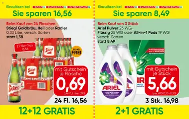 Spar Gutscheinheft ab 03.09.2026 gültig | Seite: 11 | Produkte: Radler