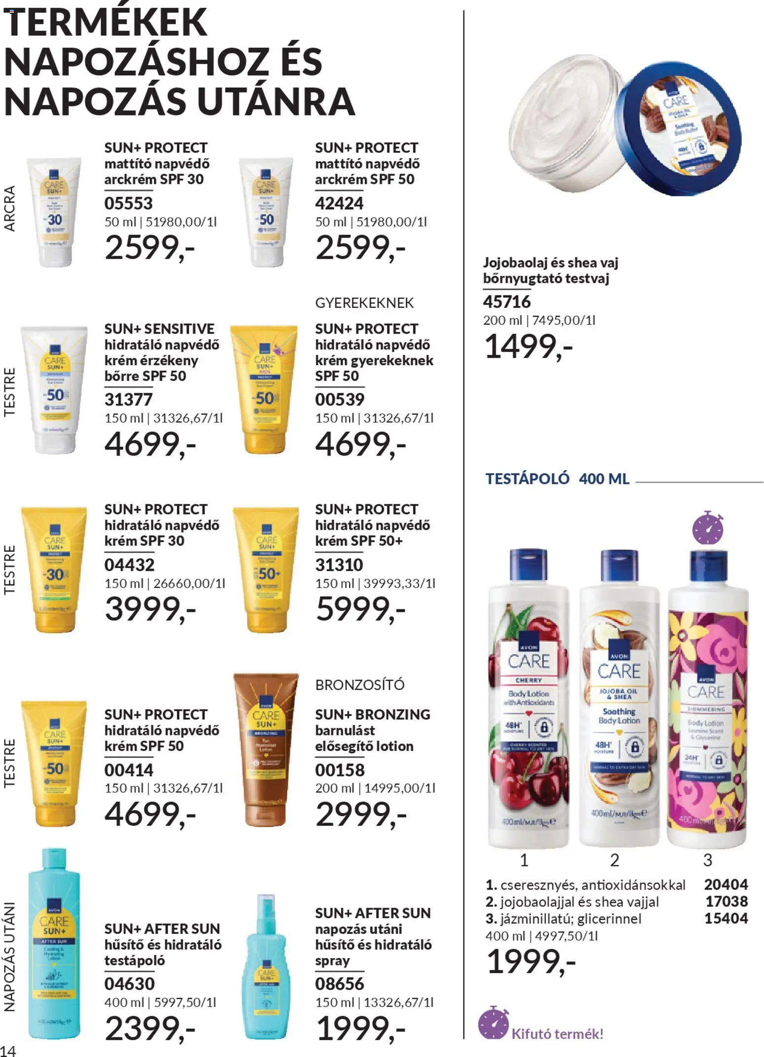 Avon akciós ujság - amely érvényes a következő dátumtól: 2026.03.01. | Oldal: 160 | Termékek: Body, Arckrém, Bronzosító, Testápoló