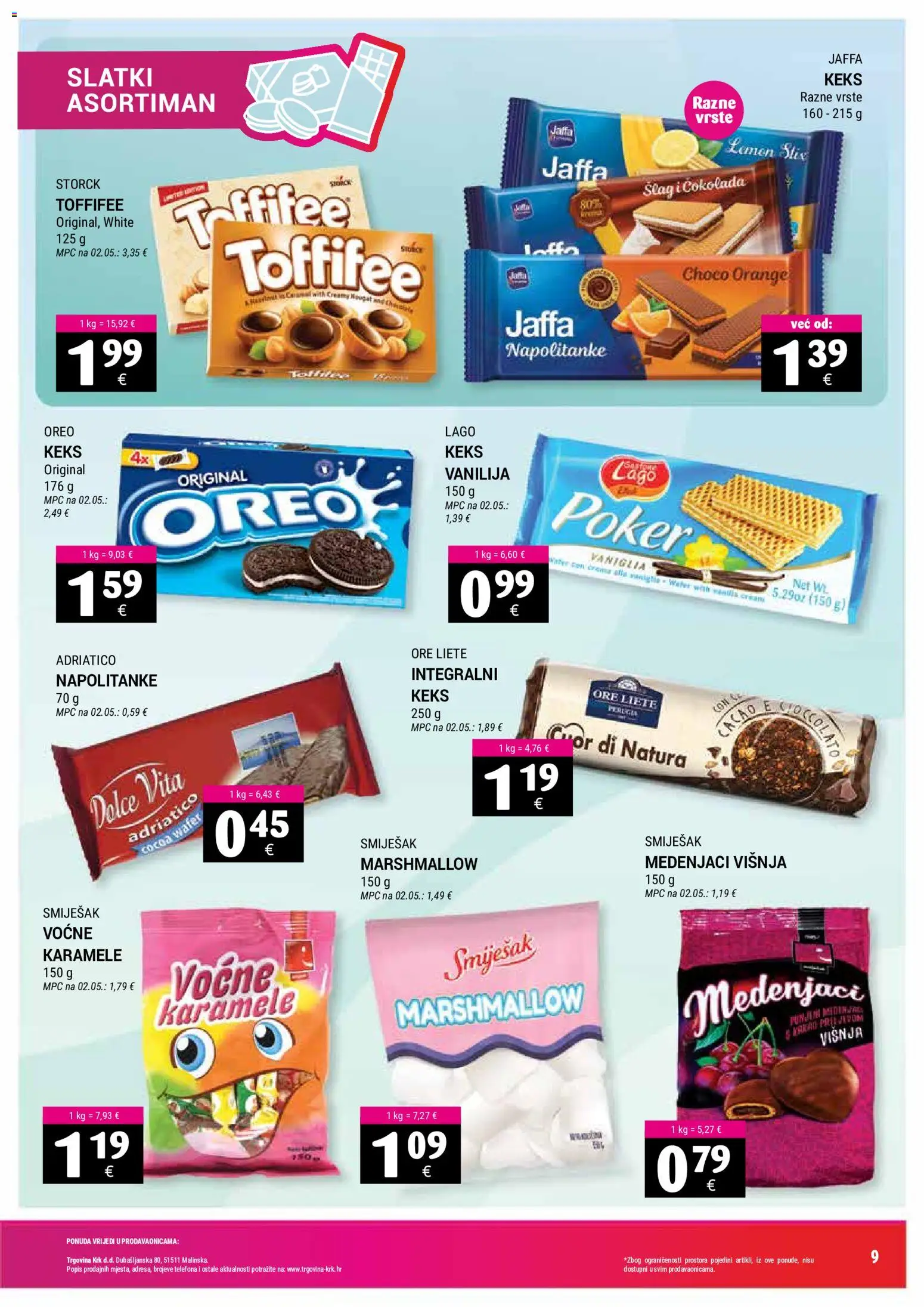 Trgovina Krk katalog | vrijedi od 01.07.2026 | Stranica: 9