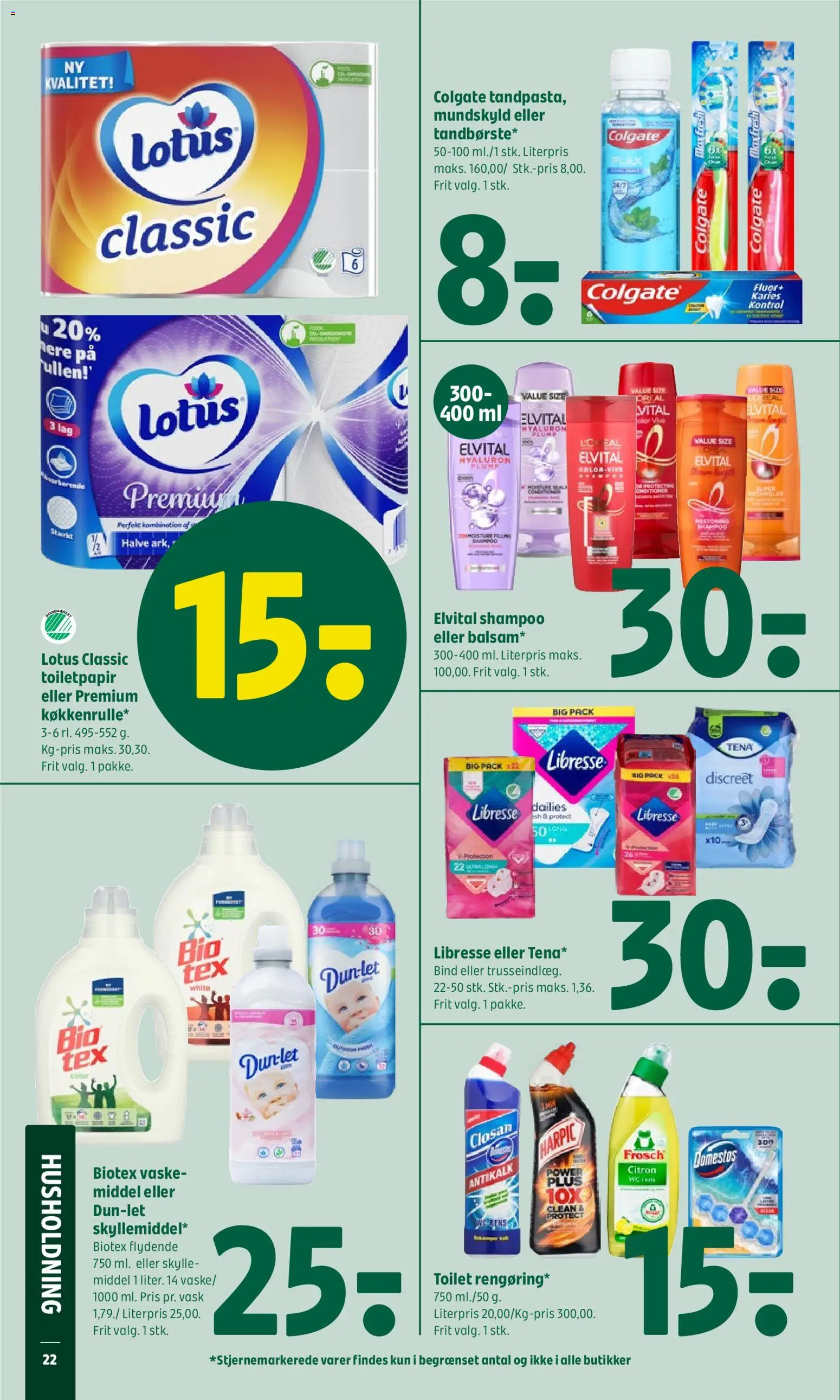 Coop 365 tilbudsavis – gyldig fra 11.06.2026 | Side: 26 | Produkter: Shampoo, Mundskyl, Skyllemiddel, Toilet