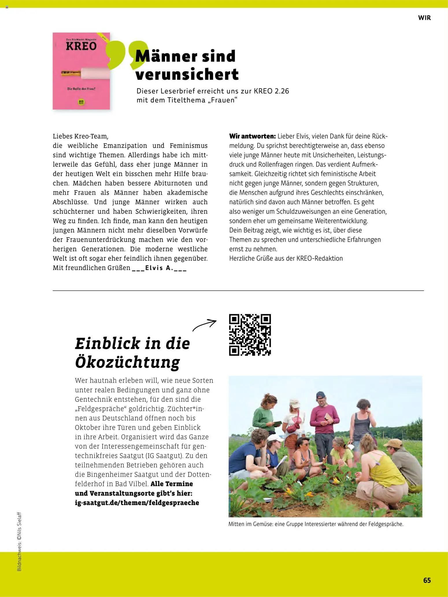 Denns BioMarkt Kreo Magazin – gültig ab 17.07.2026 | Seite: 65 | Produkte: Bad, Gemüse