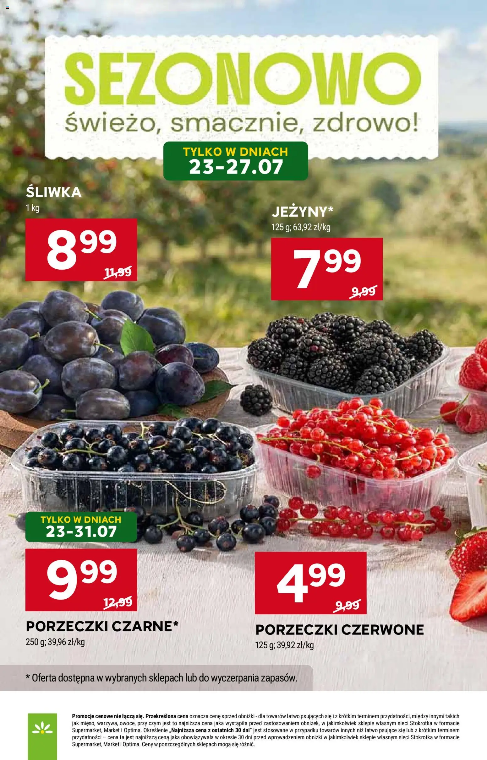 Stokrotka gazetka - Market od 23.07.2026 | Strona: 16 | Produkty: Stokrotka