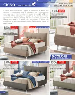 Anteprima del volantino Mondo Convenienza volantino Camere valido a partire dal 01/07/2026 | Pagina: 68 | Prodotti: Letto contenitore, Contenitore, Letto, Lenzuola