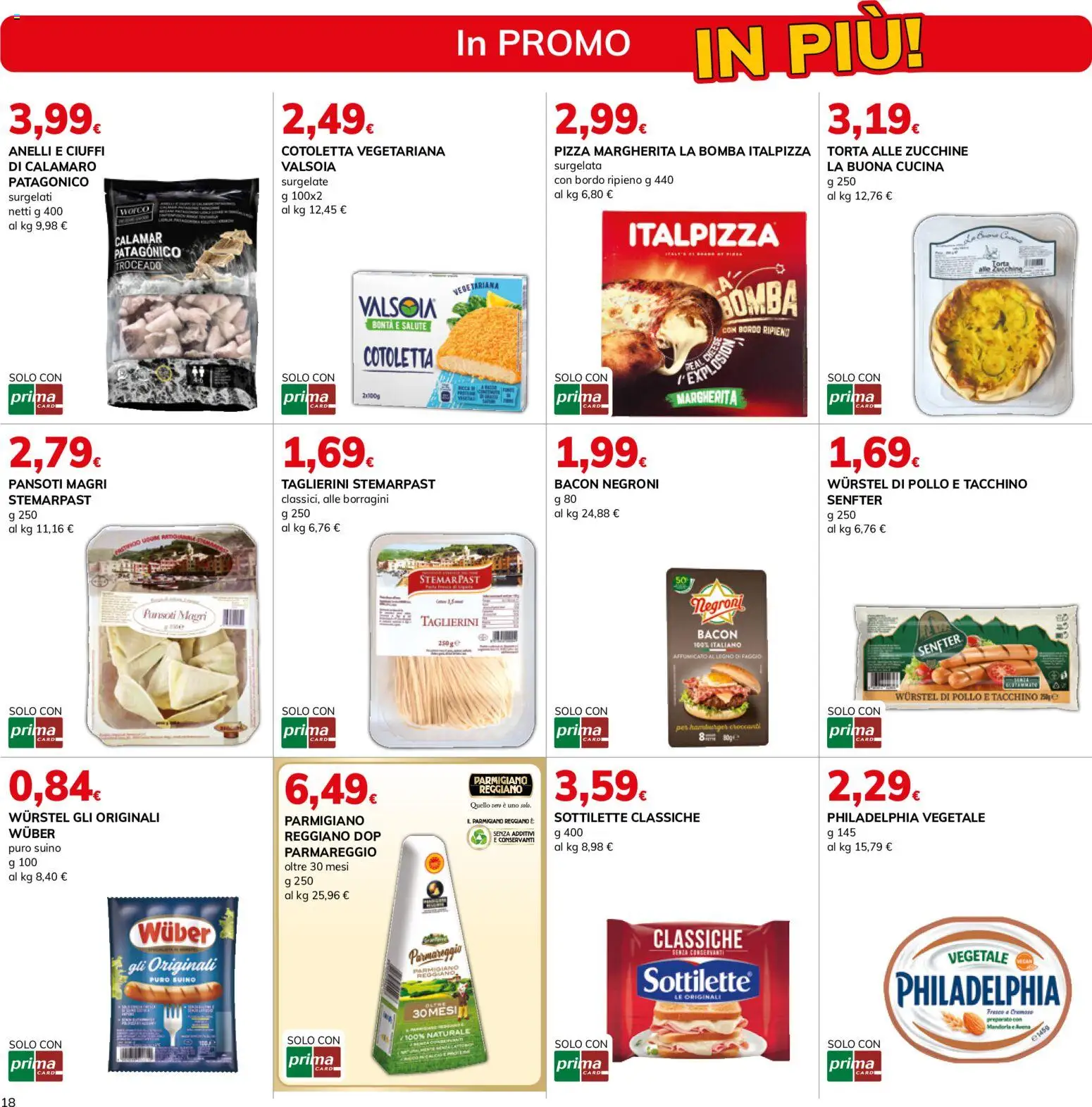 Volantino Basko del 19.05.2026 | Pagina: 18 | Prodotti: Suino, Torta, Zucchine, Hamburger