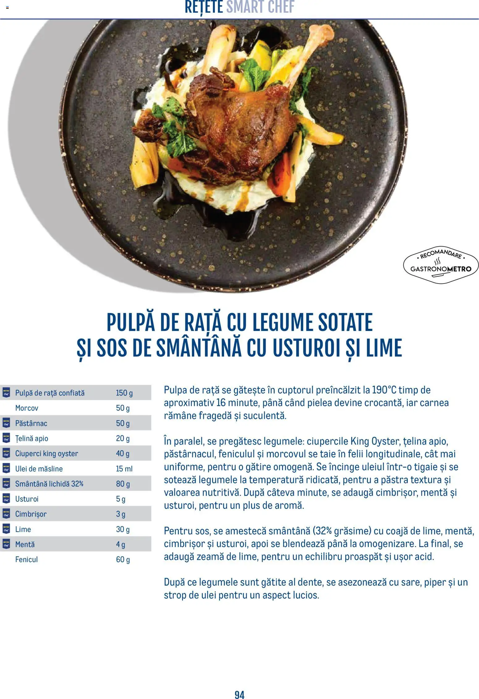 Noul catalog Metro – valabil de la 21.04.2026 | Pagină: 94 | Produse: Lime, Măsline, Legume, Usturoi