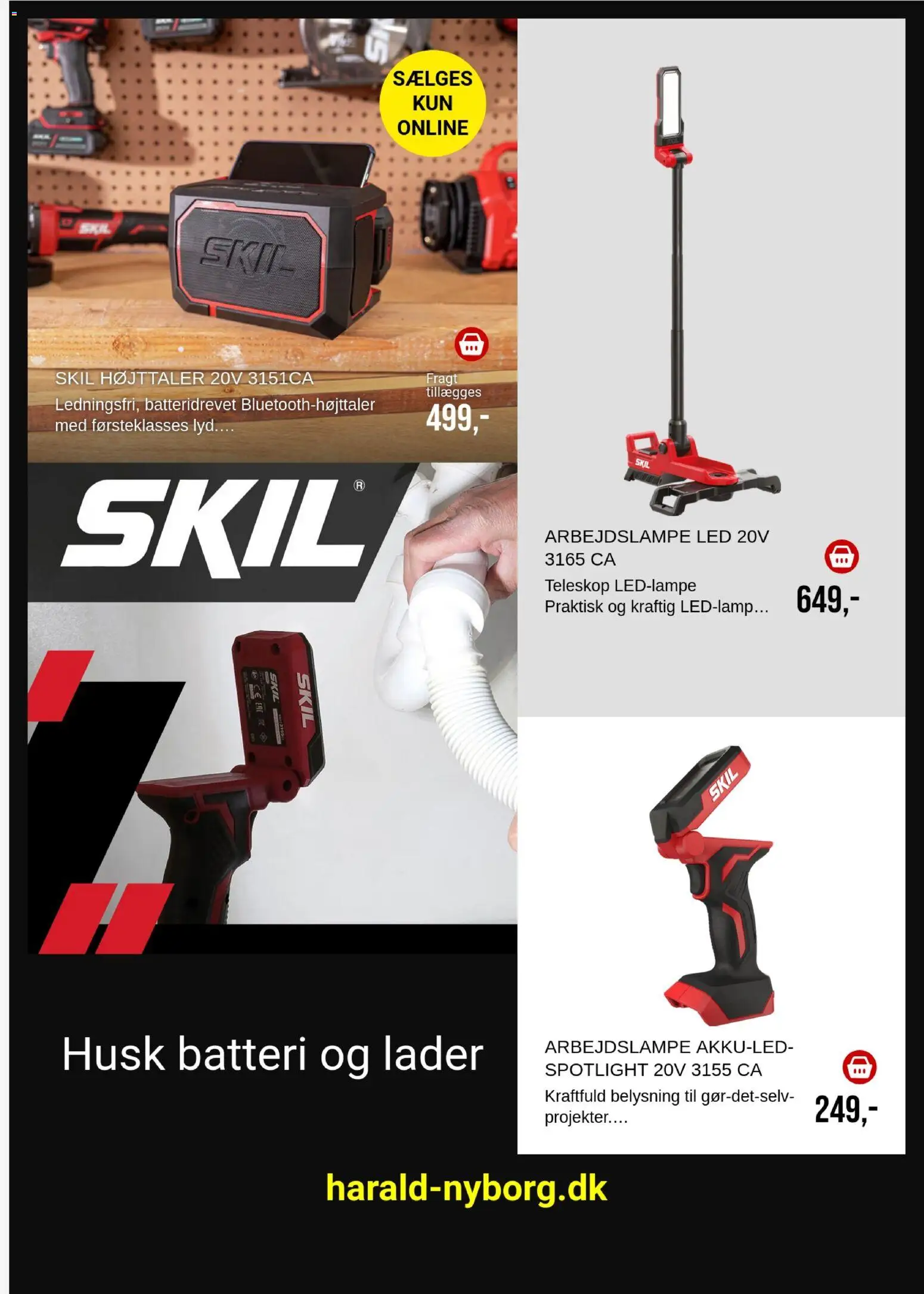 Harald Nyborg tilbudsavis – gyldig fra 05.05.2026 | Side: 9 | Produkter: Lyd, Højttaler, Batteri