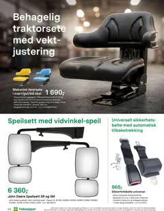 Forhåndsvisning av Felleskjøpet Deler&Tilbehør 2026 gyldig fra 22.04.2026 | Side: 24 | Produkter: Belte, Vekt, Суміш дитяча