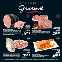 Anteprima del volantino Decò - Decò volantino Gourmet Sicilia valido a partire dal 21/08/2026 | Pagina: 6 | Prodotti: Pistacchio, Salmone, Mortadella, Dolci