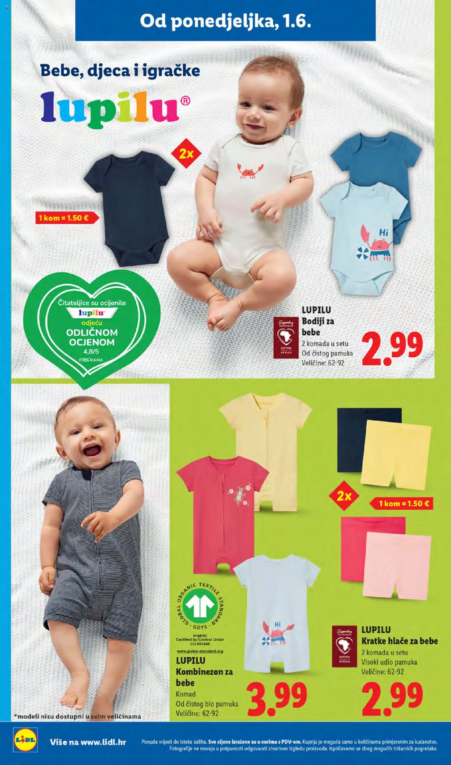 Lidl katalog | vrijedi od 01.06.2026 | Stranica: 30 | Proizvodi: Hlače, Kombinezon, Kratke hlače