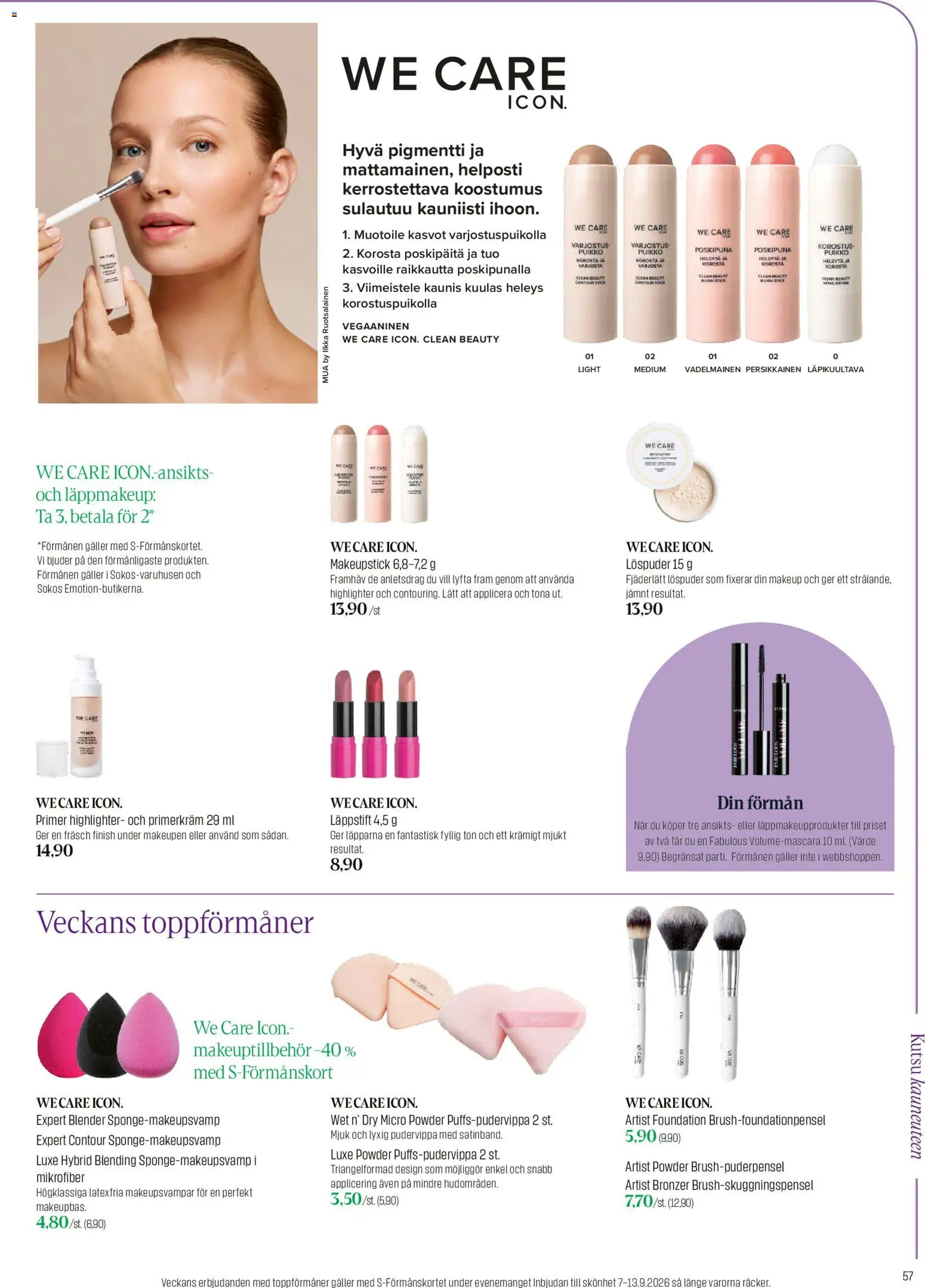 Sokos tarjoukset – voimassa 31/08/2026 alkaen | Sivu: 57 | Tuotteet: Poskipuna, Bronzer