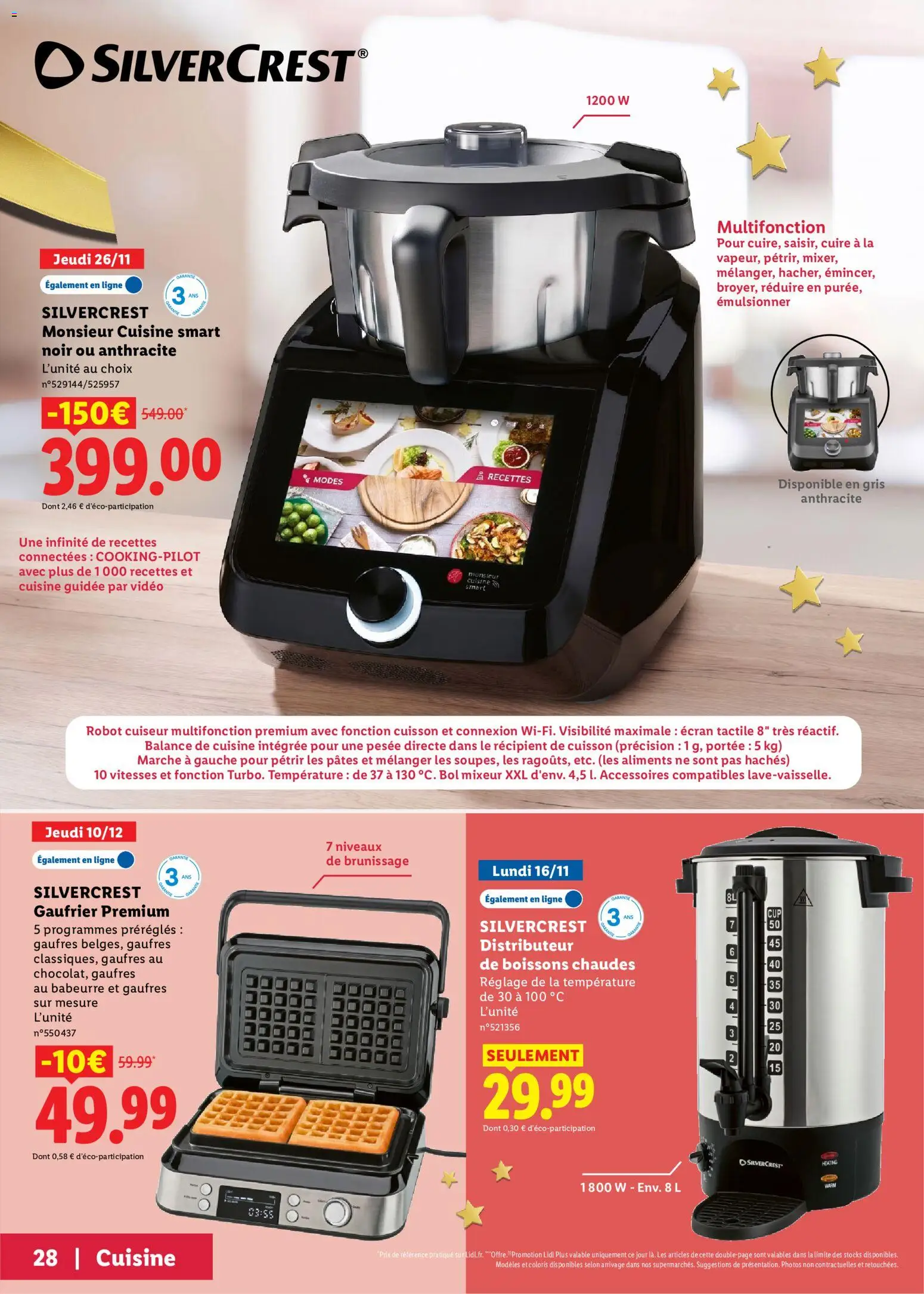 {H1} | Page: 28 | Produits: Mixeur, Cuiseur, Silvercrest, Bol mixeur