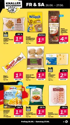 Netto Prospekt ab 22.06.2026 gültig | Seite: 35 | Produkte: Nesquik, Bäckerei, Milch