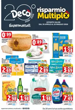 Anteprima del volantino Decò volantino Supermercati Lazio valido a partire dal 30.04.2026