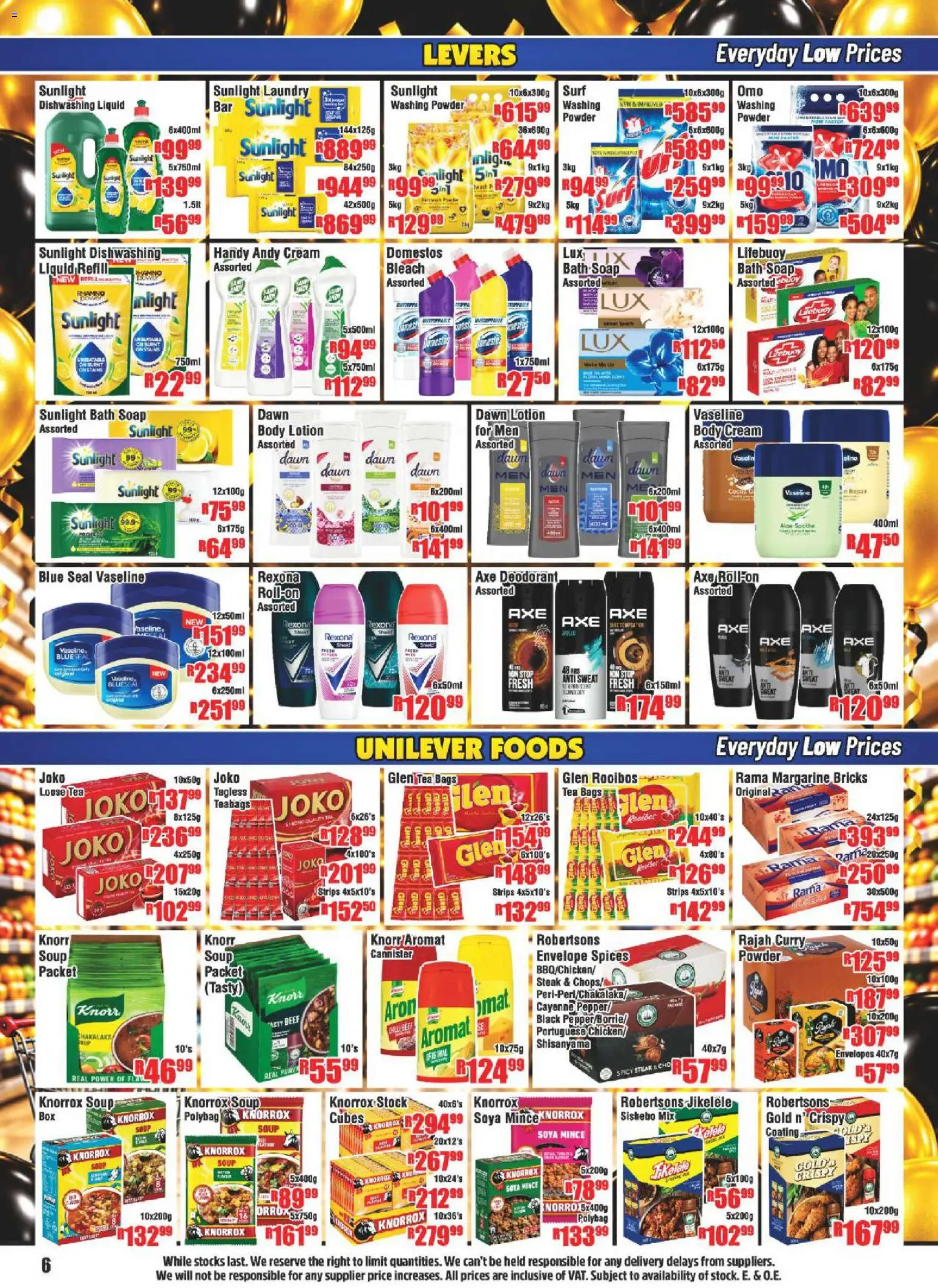 New Devland catalogue – valid from 12/10/2026 | Page: 6 | Products: Powder, Cream, Deodorant, Washing powder