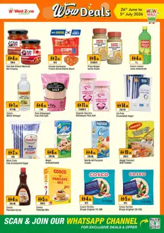 Preview of Westzone Supermarket catalogue wow deals valid from 26 Jun, 2026 | Page: 8