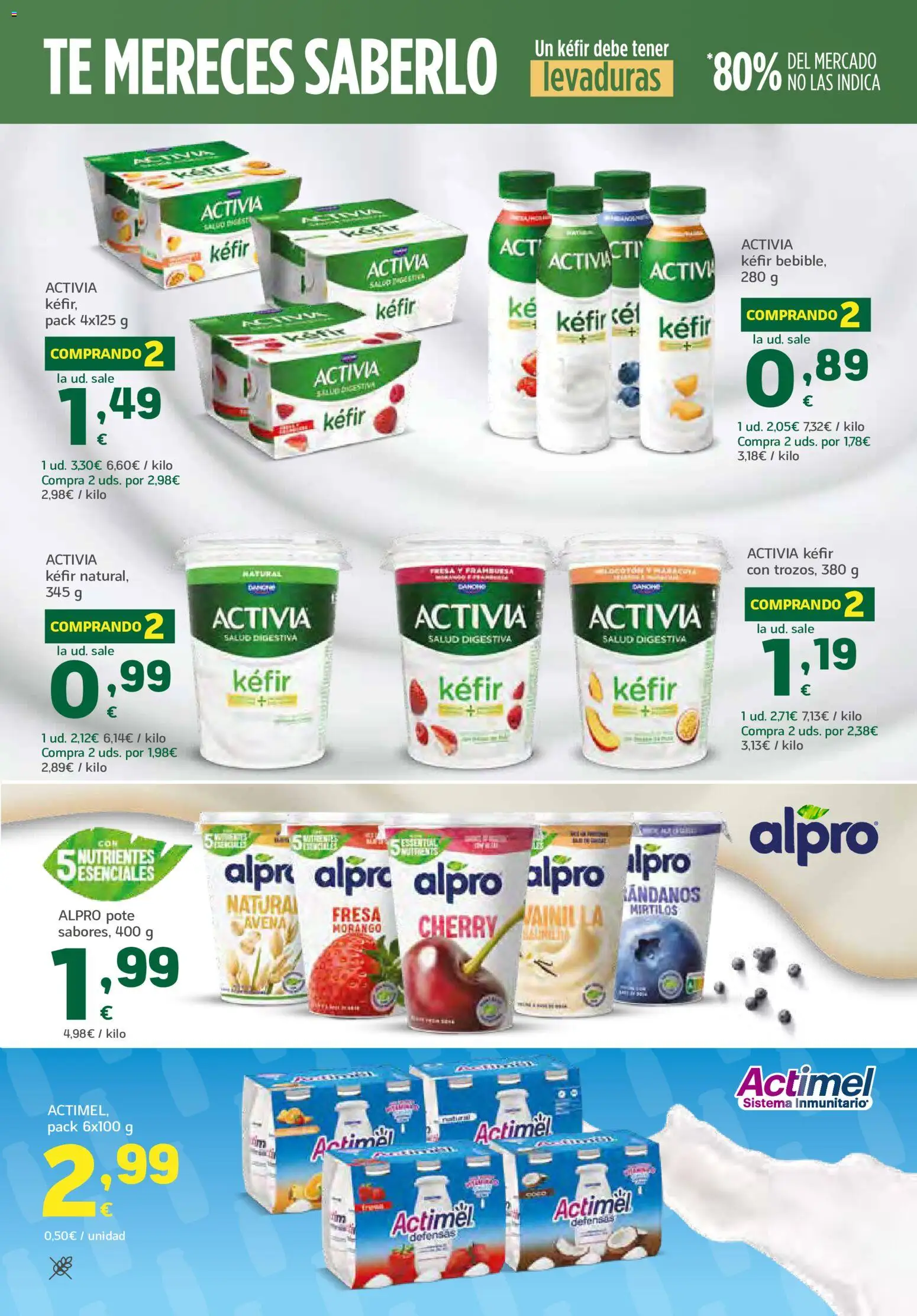 HiperDino folleto │ válido desde el 24/09/2026 | Página: 13 | Productos: Kéfir, Té, Vainilla