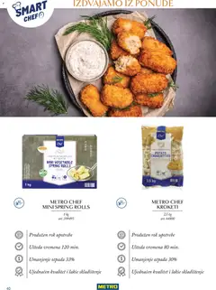 Metro katalog Smart Chef - pregled Metro kataloga - važi od 24.03.2026 | Strana: 40
