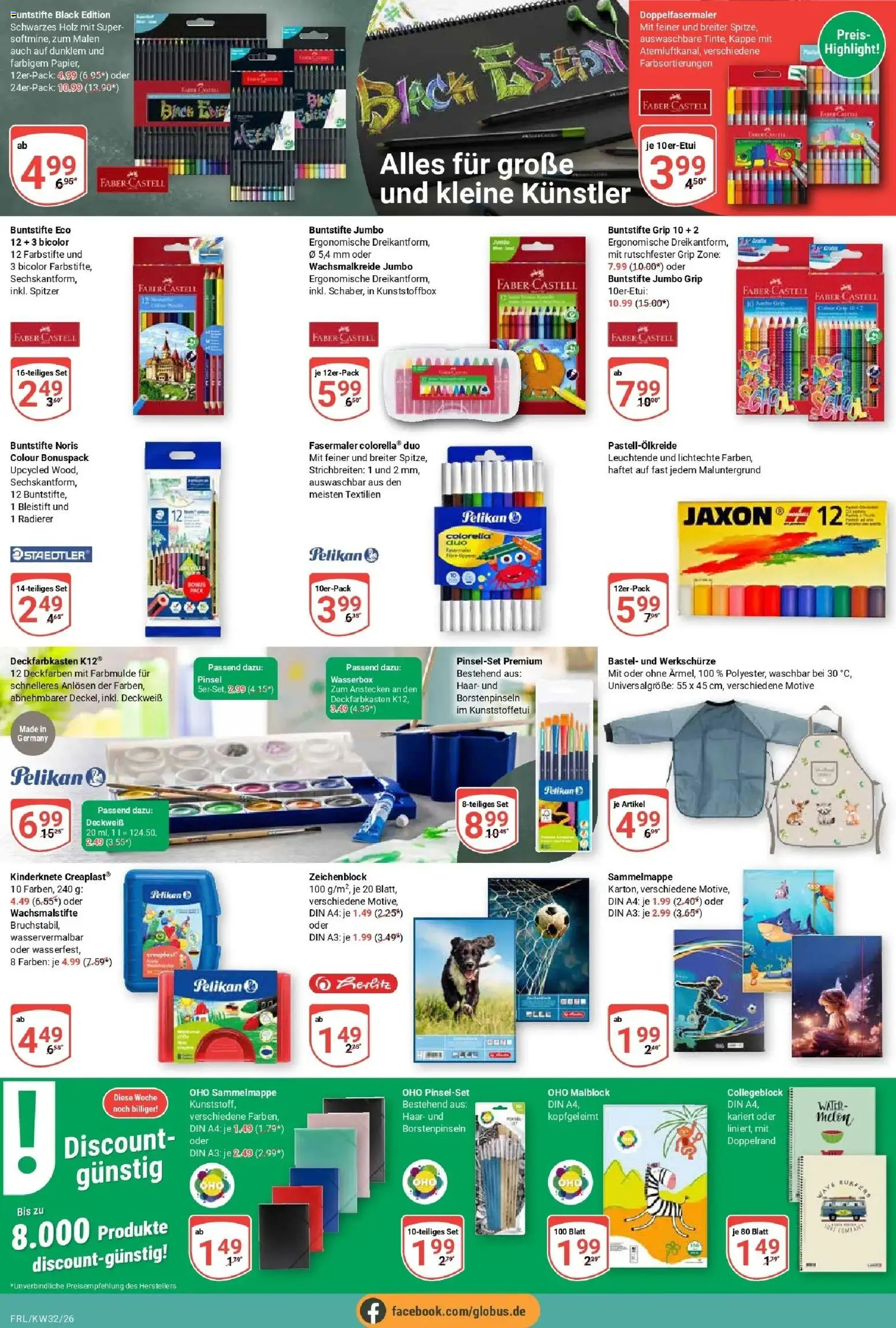 Globus Prospekt Freilassing (ab 03.08.2026) » Angebote online | Seite: 24 | Produkte: Pinsel, Kappe