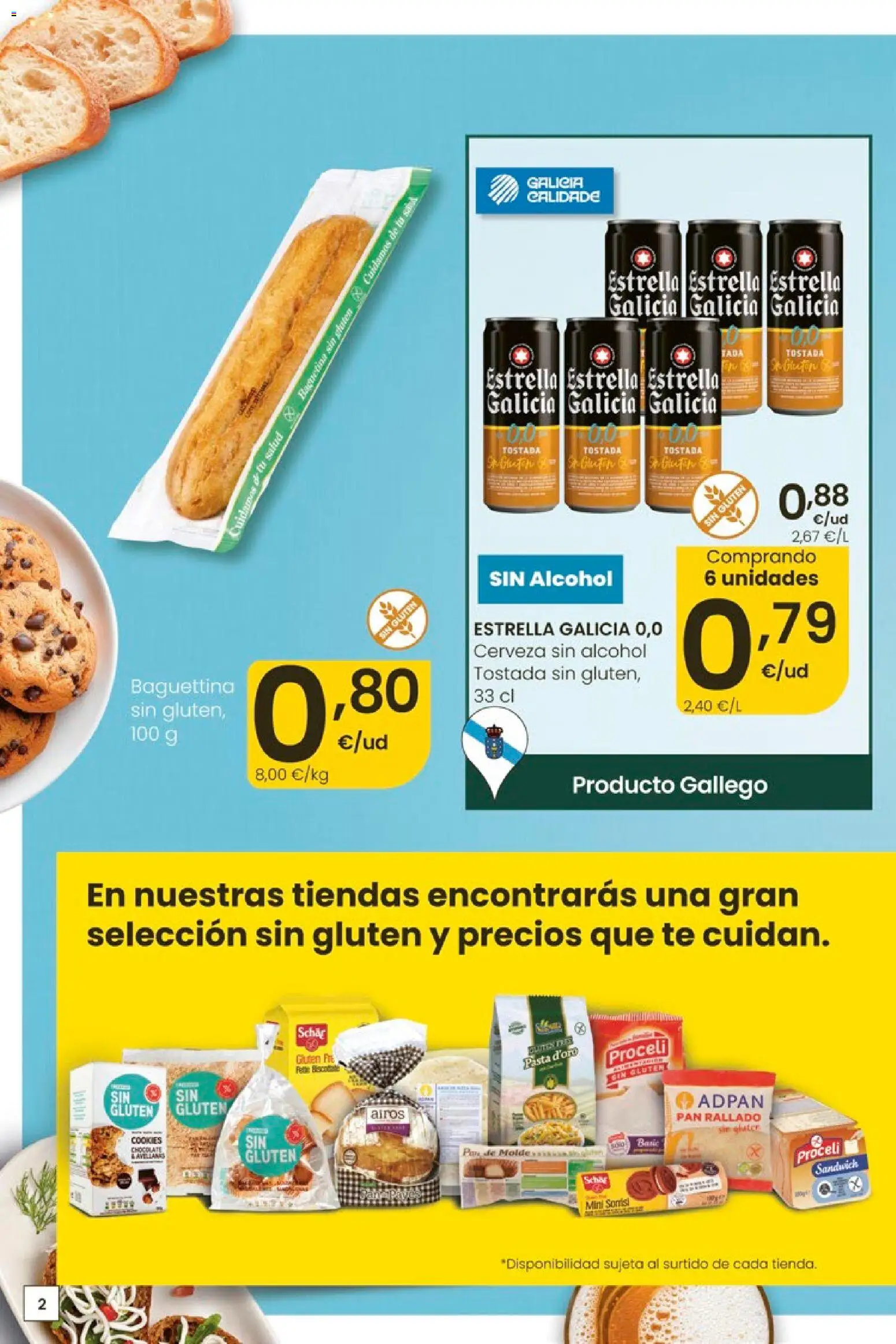 Eroski Quieres ahorrar conmigo │ válido desde el 14.05.2026 | Página: 2 | Productos: Chocolate, Pasta, Té, Σανίδα