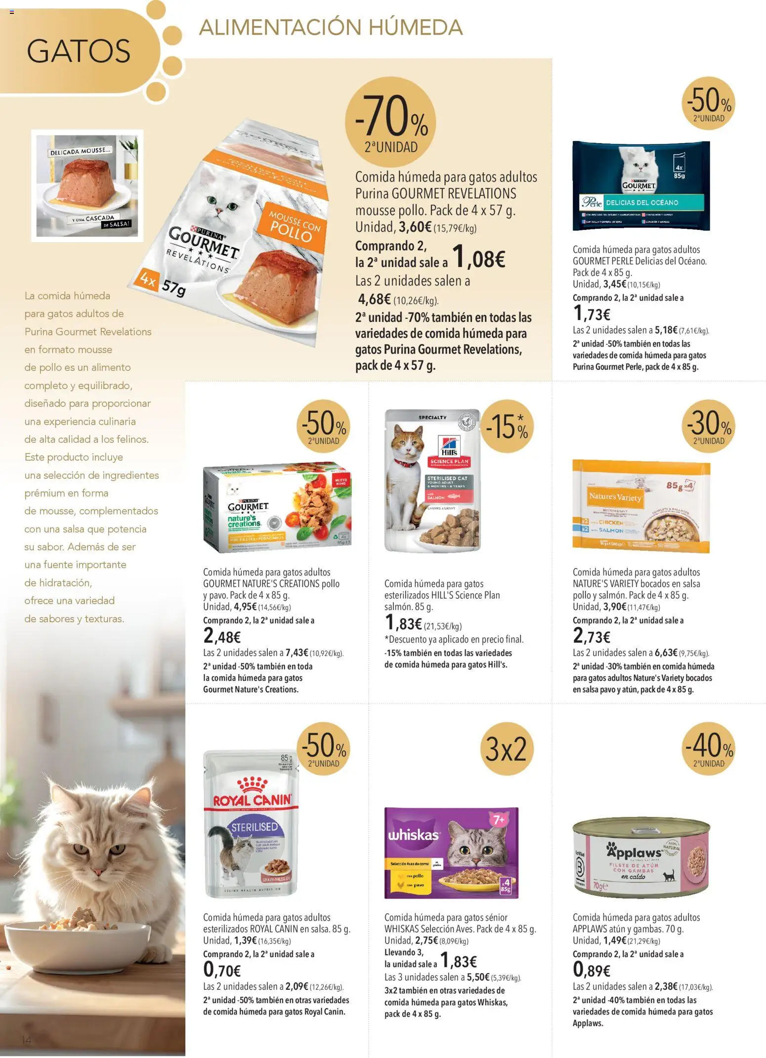 El Corte Inglés ofertas │ válido desde el 01.04.2026 | Página: 14 | Productos: Mousse, Κρεμάστρα, Filete