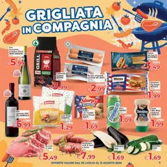 Anteprima del volantino Eurospar volantino Sardegna valido a partire dal 30/07/2026 | Pagina: 7