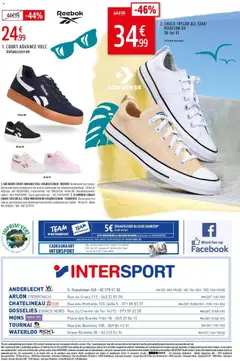 Intersport folder - Voorbeeld van een folder van Intersport, geldig van 27.04.2026 | Pagina: 8 | Producten: Sneakers, Schoenen, Papier, Canvas