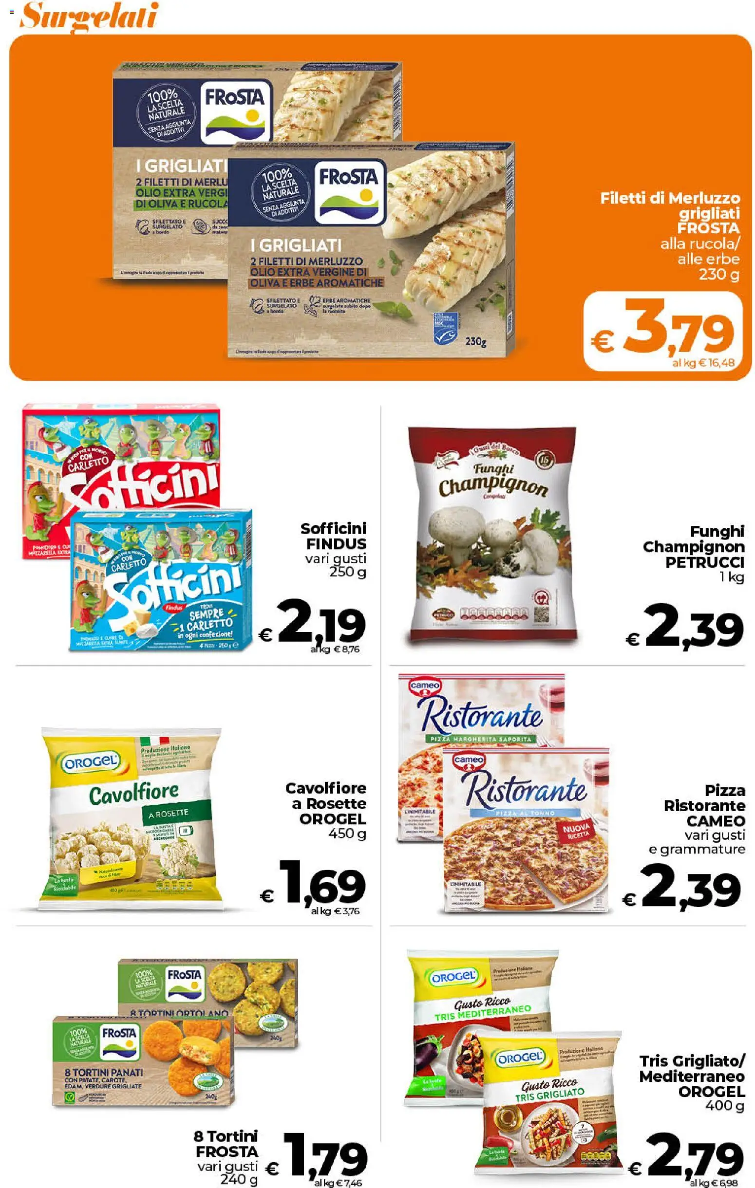 Volantino Ipercoop del 21/08/2026 | Pagina: 13 | Prodotti: Erbe, Succo, Merluzzo, Olio extra vergine