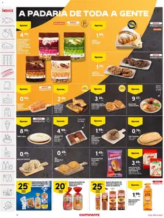 Pré-visualização Continente folheto válido de 06/10/2026 | Página: 14 | Produtos: Banana, Torradas, Cebola, Pão