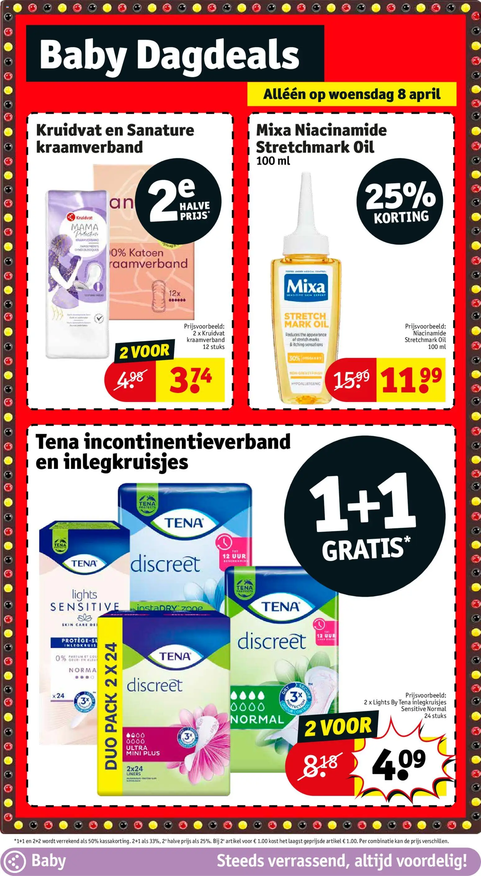 {H1} | Pagina: 9 | Producten: Panty, Pads, Incontinentieverband, Kan