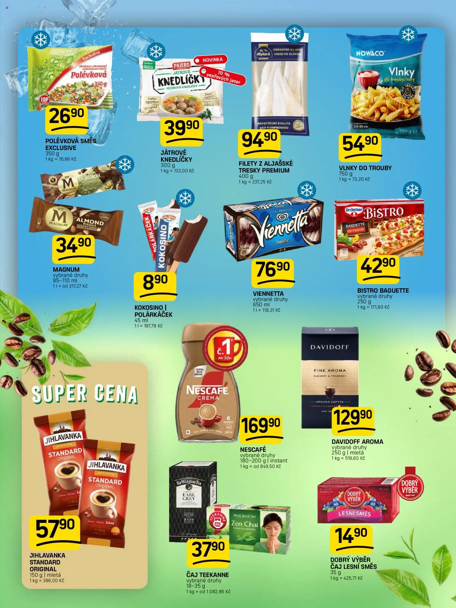 Flop leták od 23.09.2026 | Strana: 7 | Produkty: Viennetta, Jihlavanka, Nescafé, Zeleninová směs