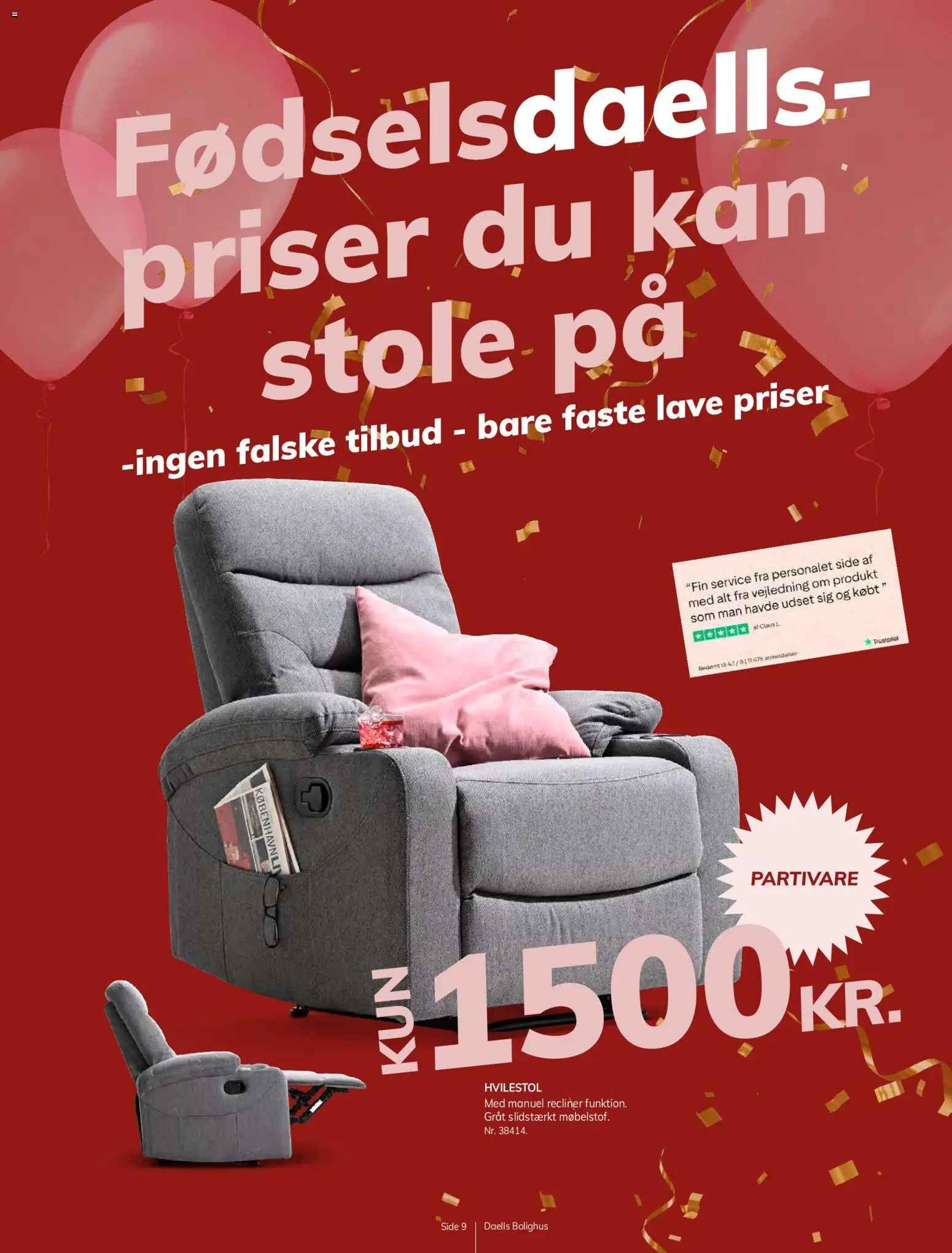Daells Bolighus tilbudsavis – gyldig fra 23/09/2026 | Side: 9 | Produkter: Søm