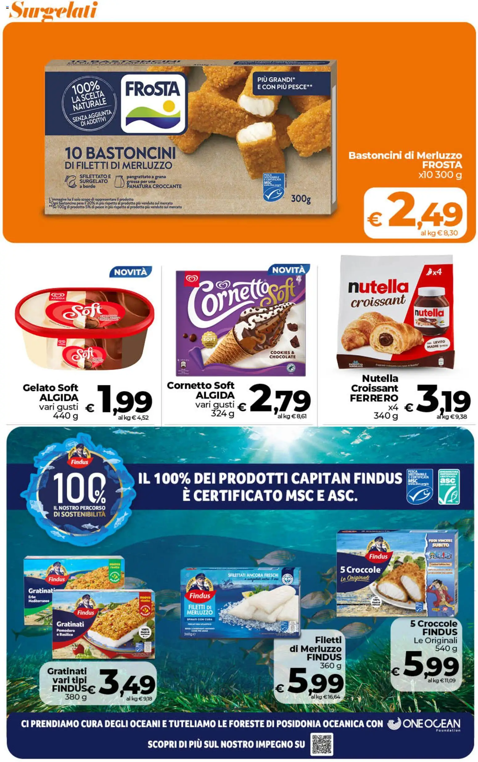 Volantino Ipercoop del 07.04.2026 | Pagina: 21 | Prodotti: Pesce, Pomodoro, Basilico, Croissant