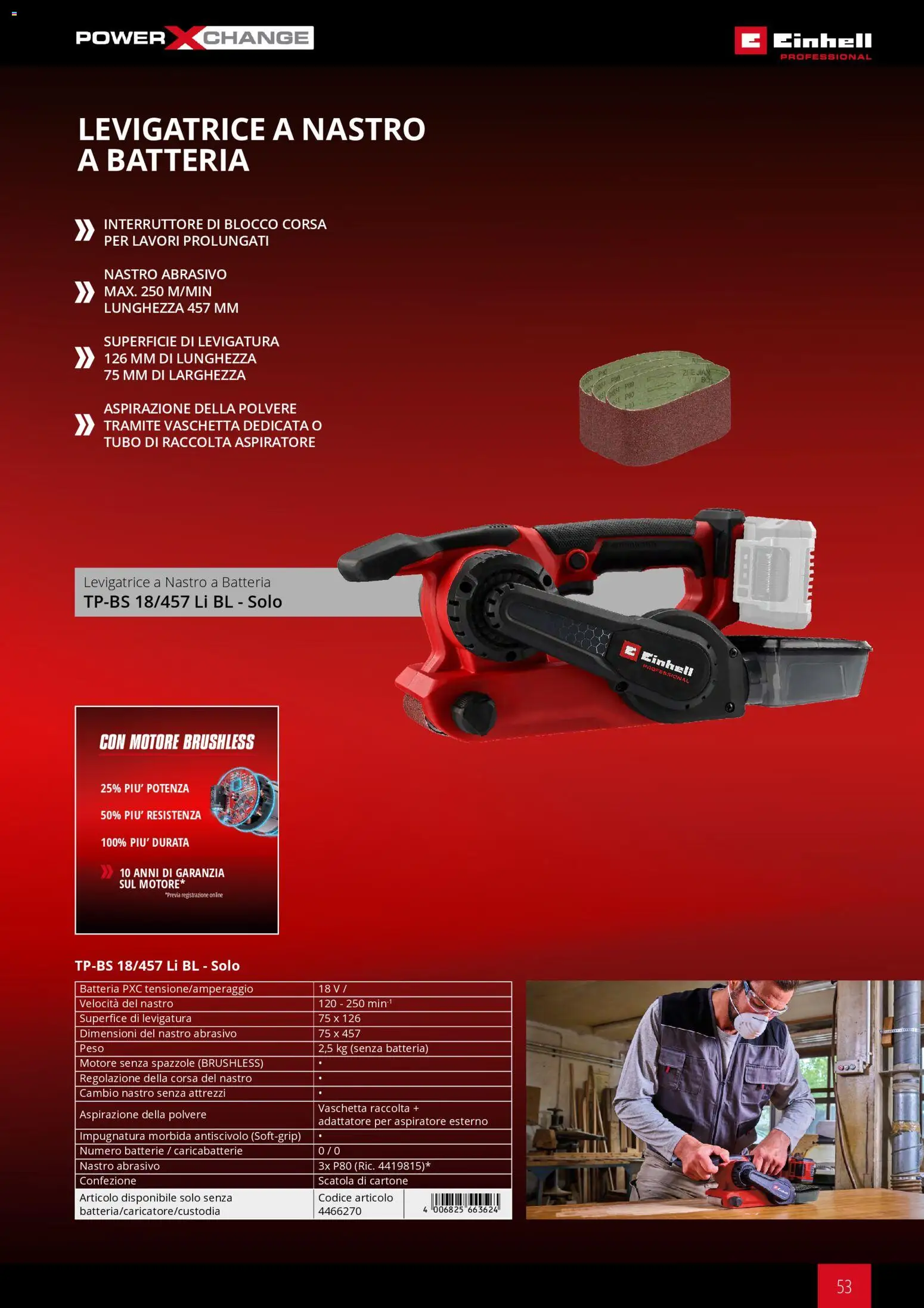 Volantino Einhell del 17.03.2026 | Pagina: 55 | Prodotti: Adattatore, Batteria, Batterie, Caricabatterie
