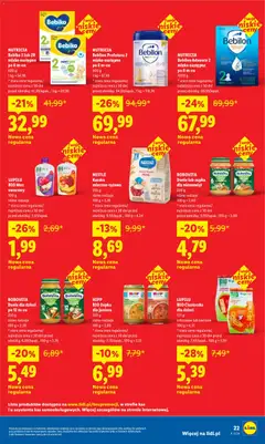 Pogląd oferty "Lidl gazetka - Oszczędzaj każdego dnia" - ważna od 09.05.2026 | Strona: 23 | Produkty: Malina, Mleko, Ciasteczka