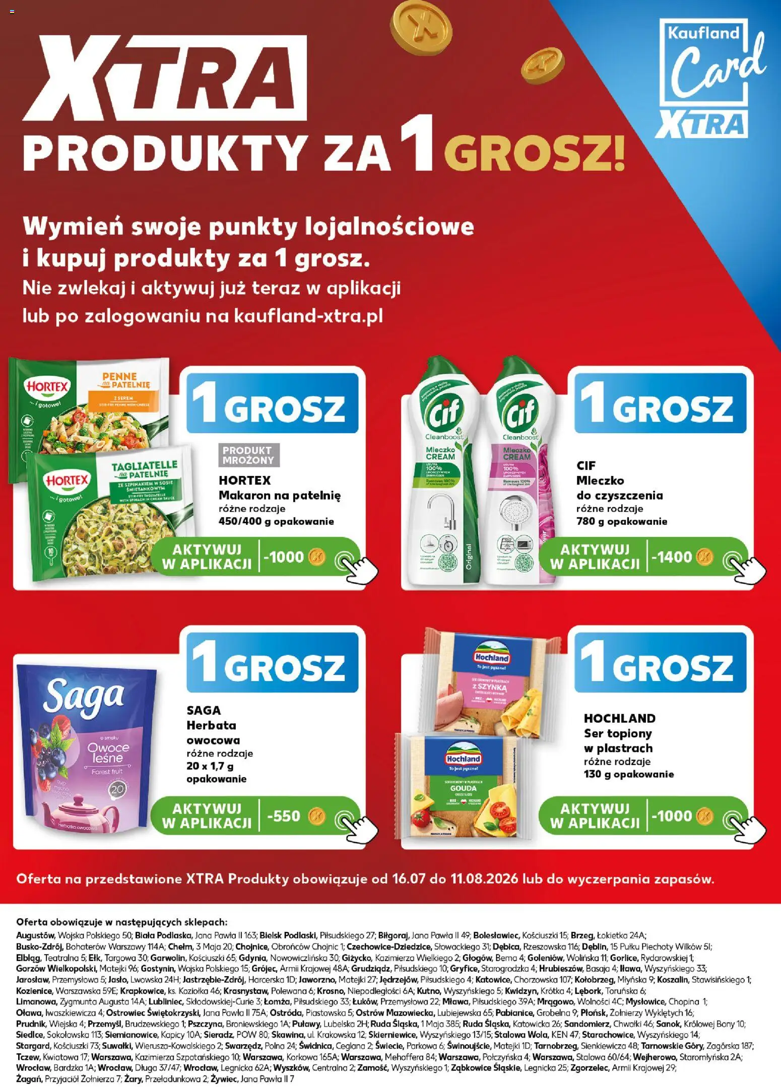 Kaufland Polsko leták - Mocny start od 10.08.2026 | Strana: 24 | Produkty: Penne, Gouda