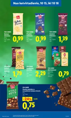 LIDL leidinys galioja nuo 2026.10.12 | Puslapis: 41 | Prekių: Šokoladas