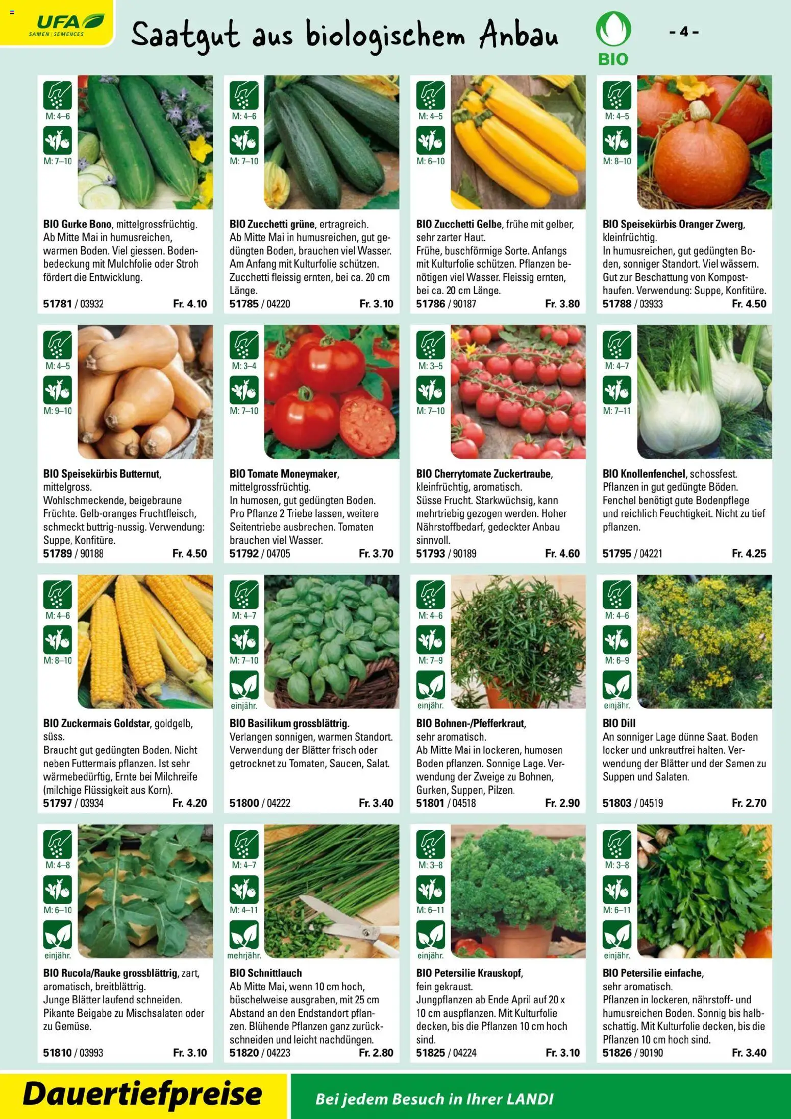 Landi ( Deaktivovane pre Letakomat )  Aktionen – gültig ab 07.01.2026 | Seite: 6 | Produkte: Gurke, Dill, Süße, Petersilie