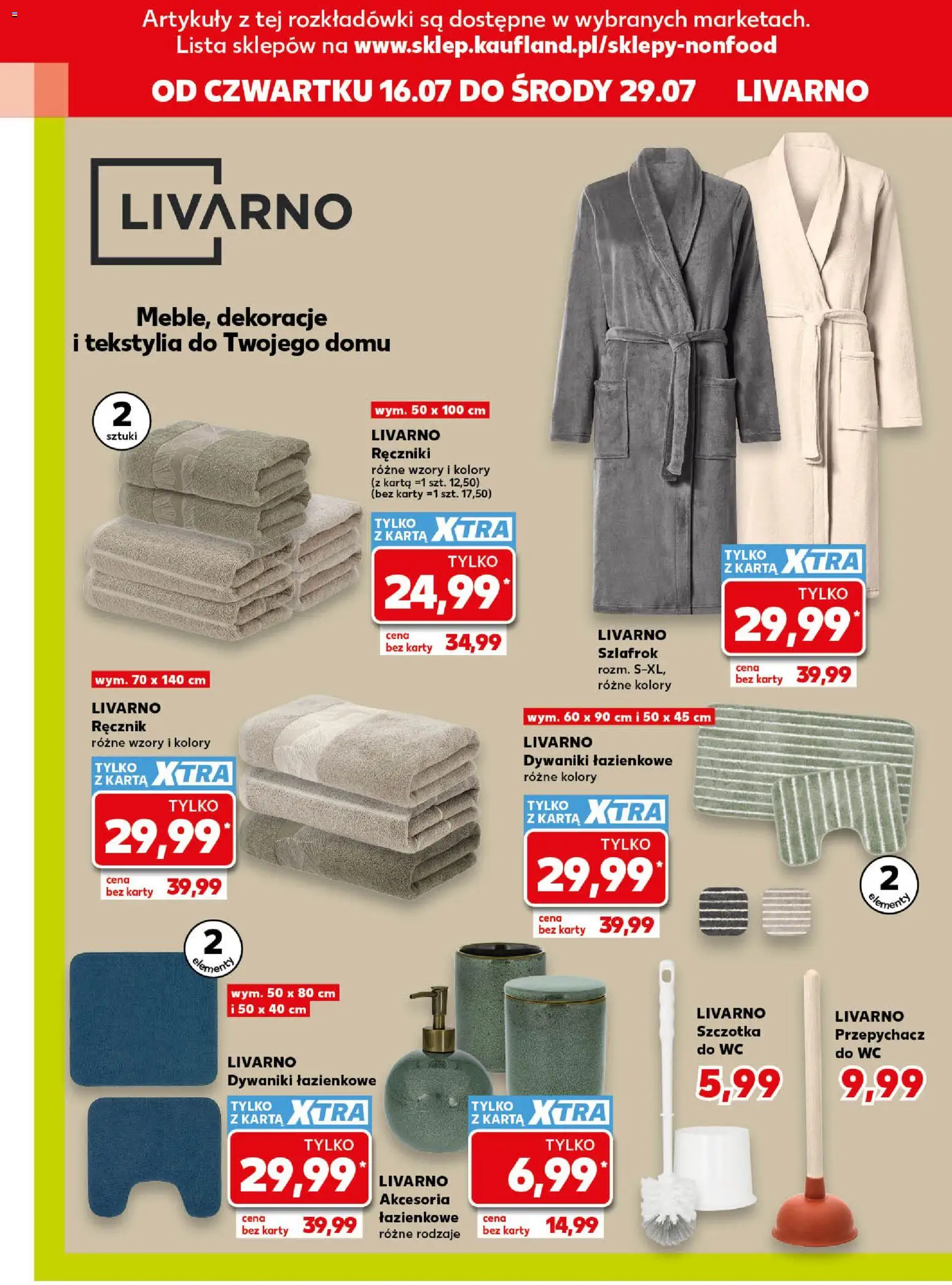 Kaufland Polsko leták - Złap okazje od 16.07.2026 | Strana: 8 | Produkty: Karty, Wc