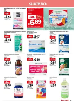 Anteprima del volantino bennet volantino Benessere valido a partire dal 23/07/2026 | Pagina: 17 | Prodotti: Tè, Mango, Ananas, Integratore alimentare