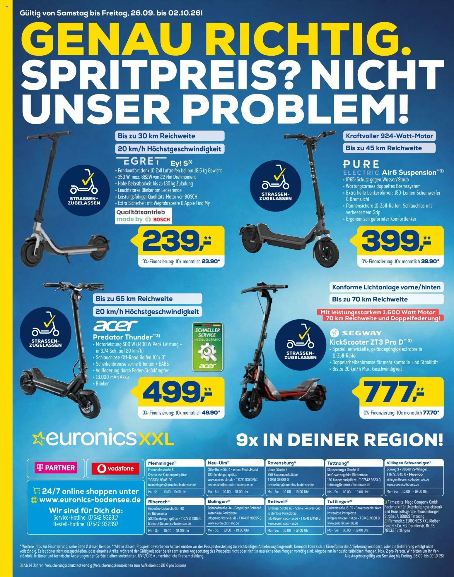 Euronics Prospekt – gültig ab 26.09.2026 | Seite: 12 | Produkte: Bosch, Gewicht, Apple, Uhr