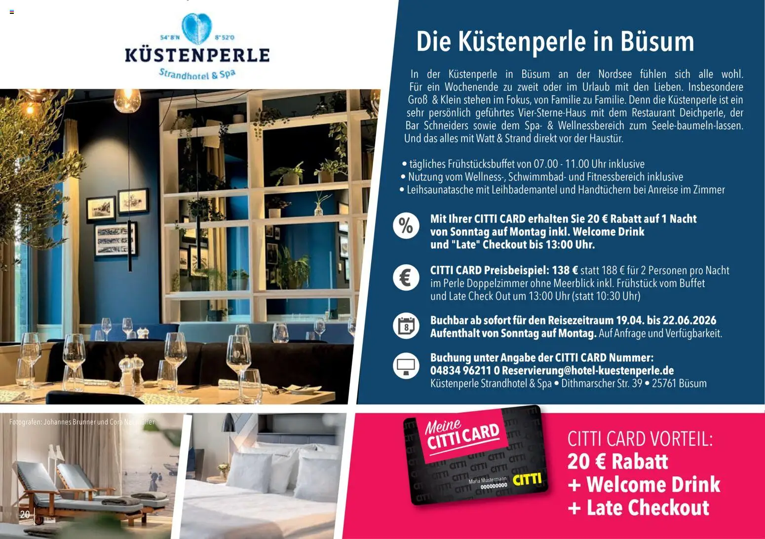 CITTI Markt Vorteilsheft – gültig ab 20.04.2026 | Seite: 20 | Produkte: Uhr