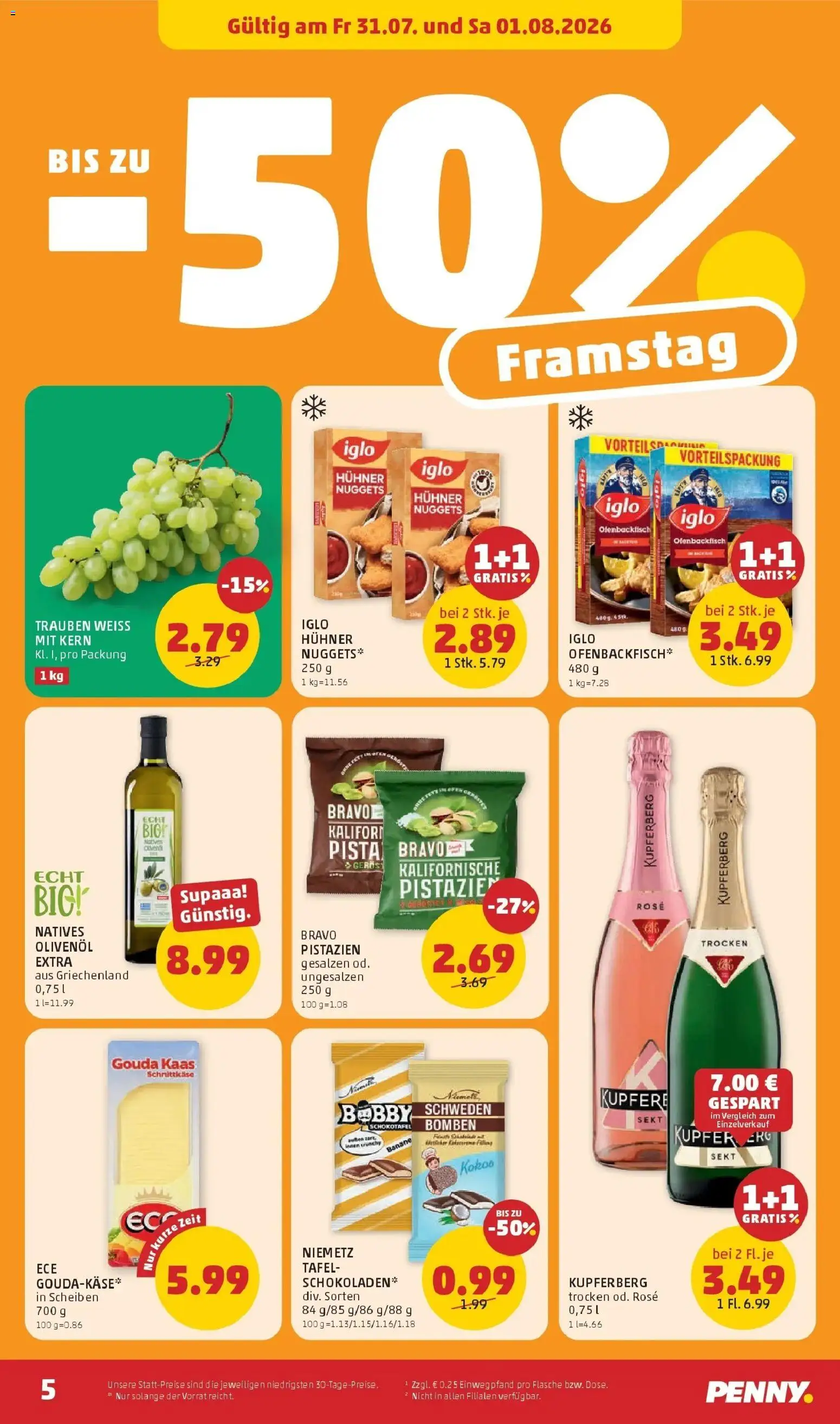 Penny Markt Die ganze Woche sparen - Wien gültig ab 30.07.2026 | Seite: 5