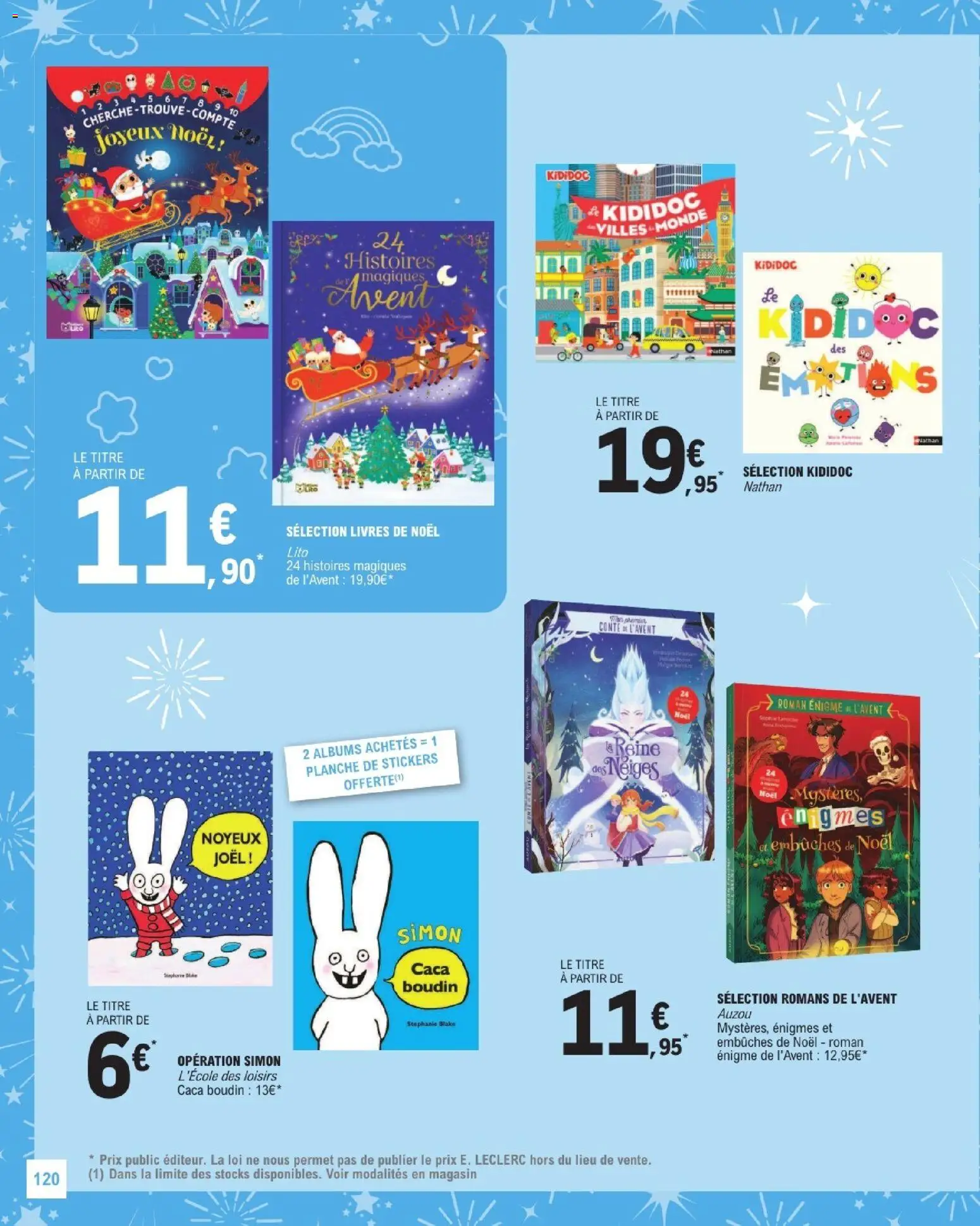 {H1} | Page: 120 | Produits: Boudin, Livres