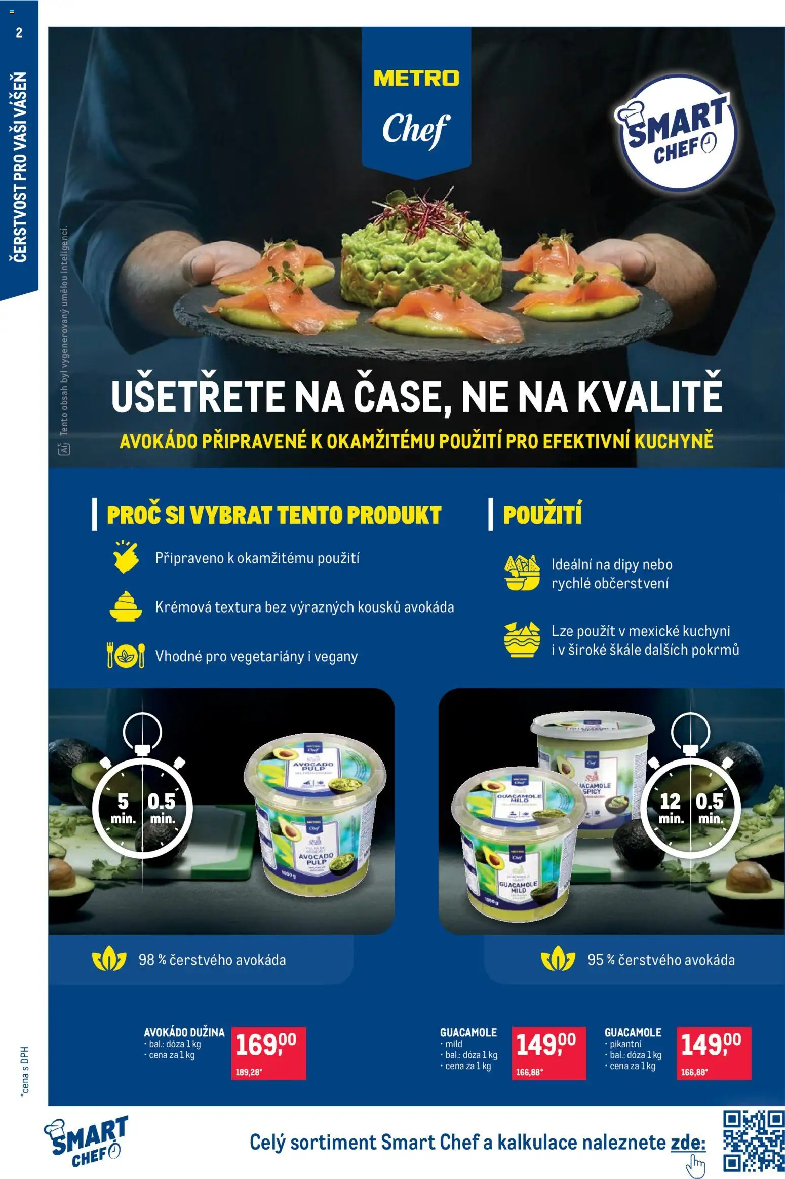 Makro leták - Gastronomie od 03.06.2026 | Strana: 2 | Produkty: Avokádo, Guacamole, Kuchyně